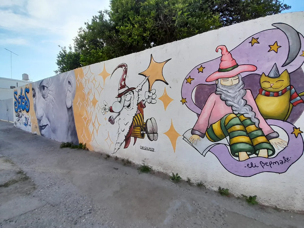 murales  5 murales  5 Homenaje a Oscar Salas