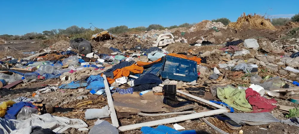 basural laguna sanitaria