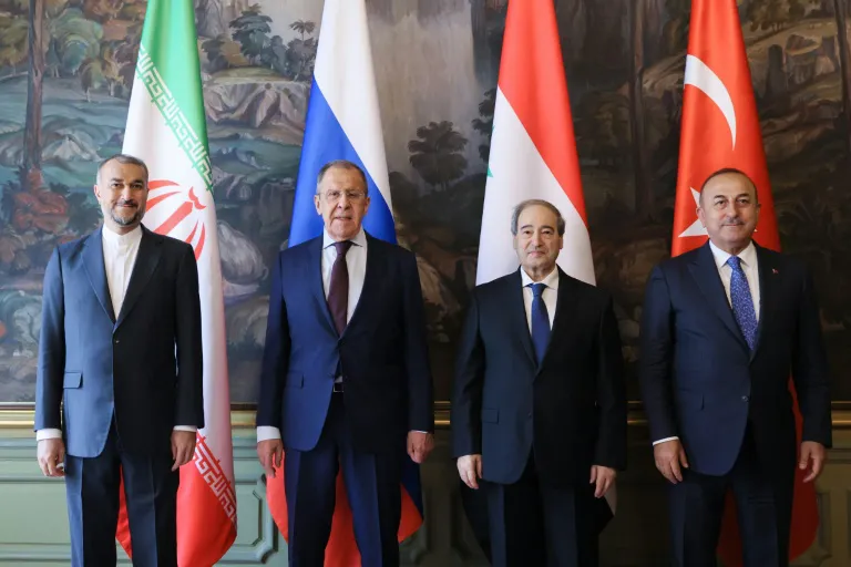 Turquía, Rusia e Iran