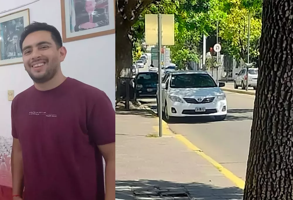 Barrionuevo y auto