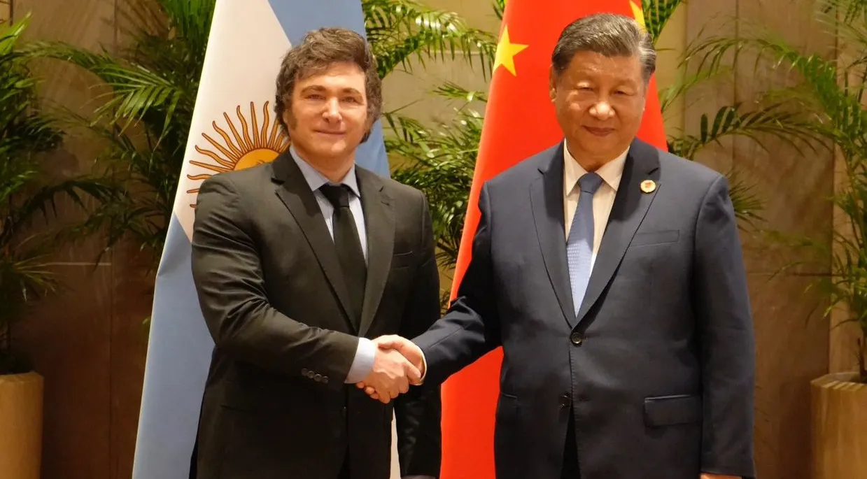 2024-11-19 Javier Milei + Xi Jinping
