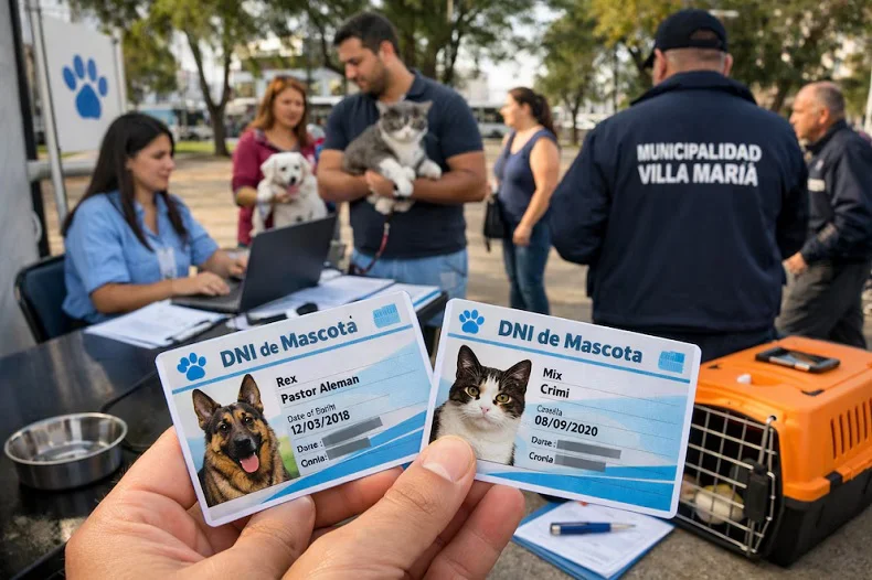 DNI para mascotas Villa María 20260810