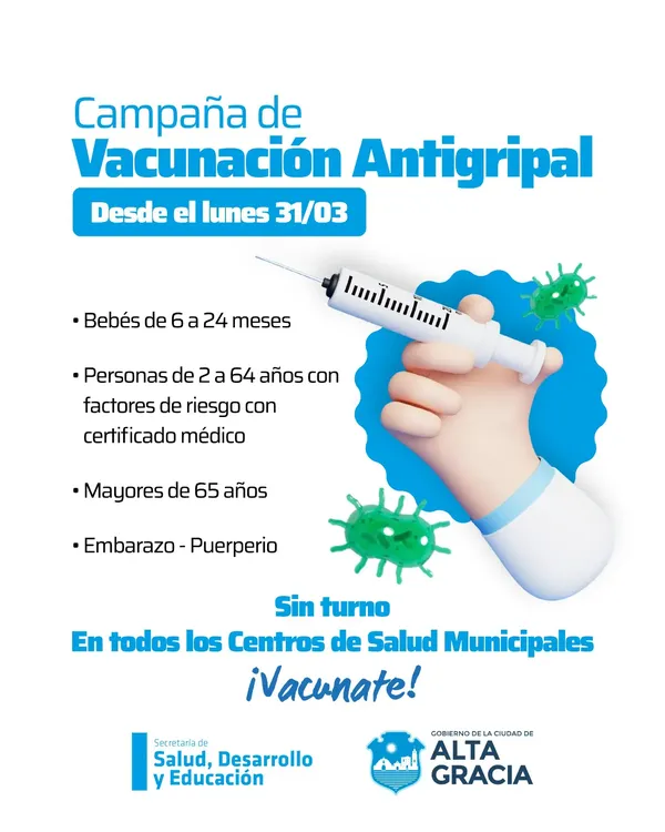 Vacunación Alta Gracia Vacunación Alta Gracia
