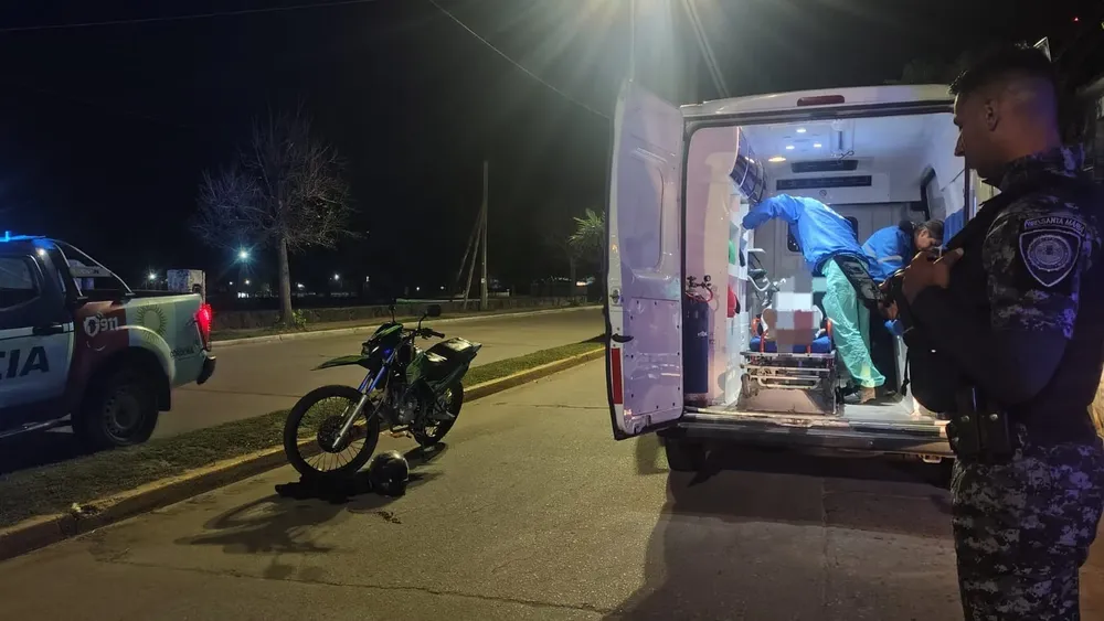 Acc moto AG chica herida cabeza 20261003