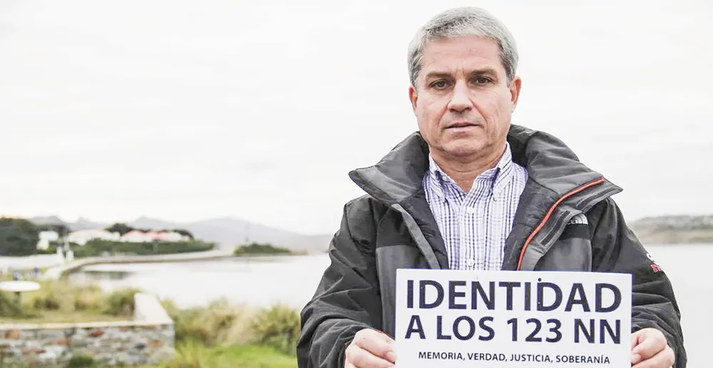 Ernesto Alonso, ex combatiente y Secretario de Derechos Humanos del Centro Ex Combatientes Islas Malvinas de La Plata