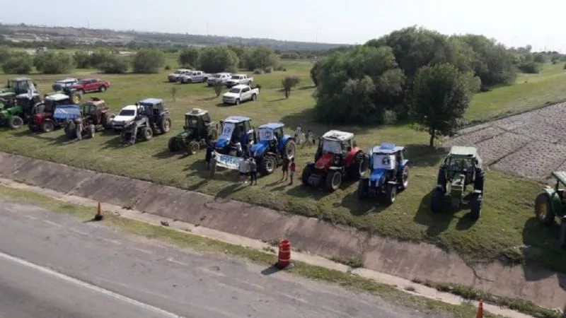 tractorazo Tractorazo en Córdoba contra las retenciones. Foto de archivo