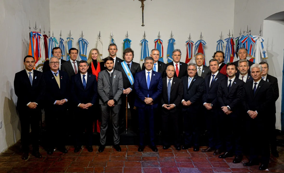 Milei con gobernadores