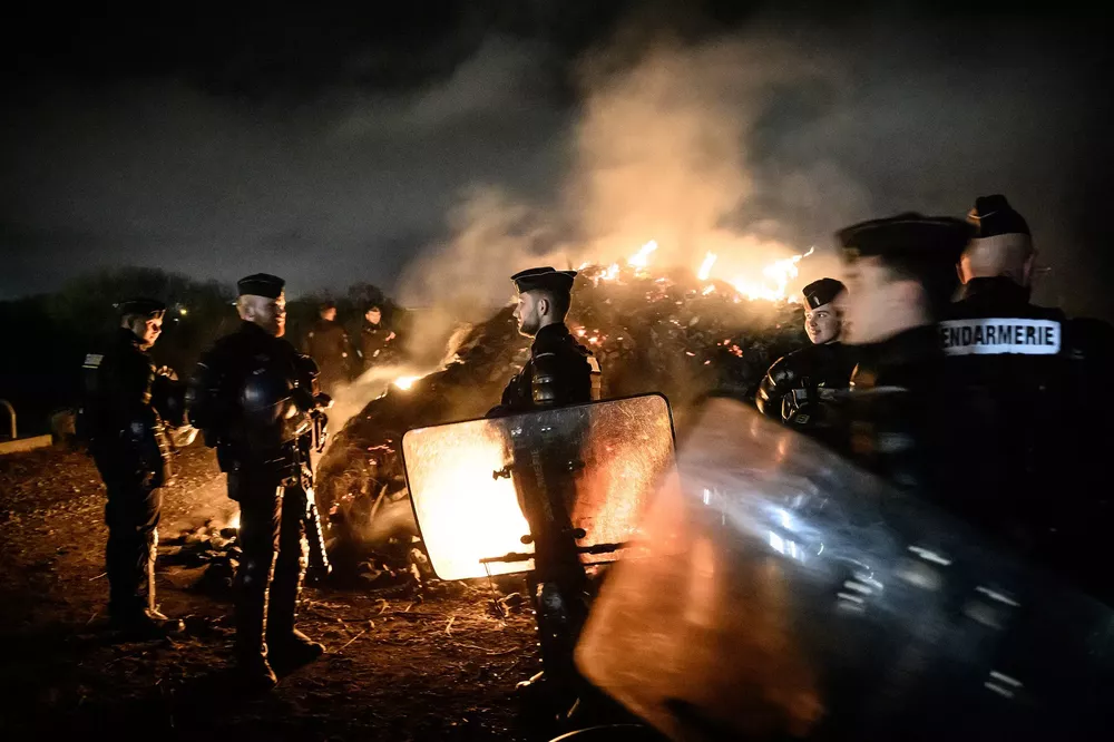 Protestas en Francia Reforma Previsional 20230321