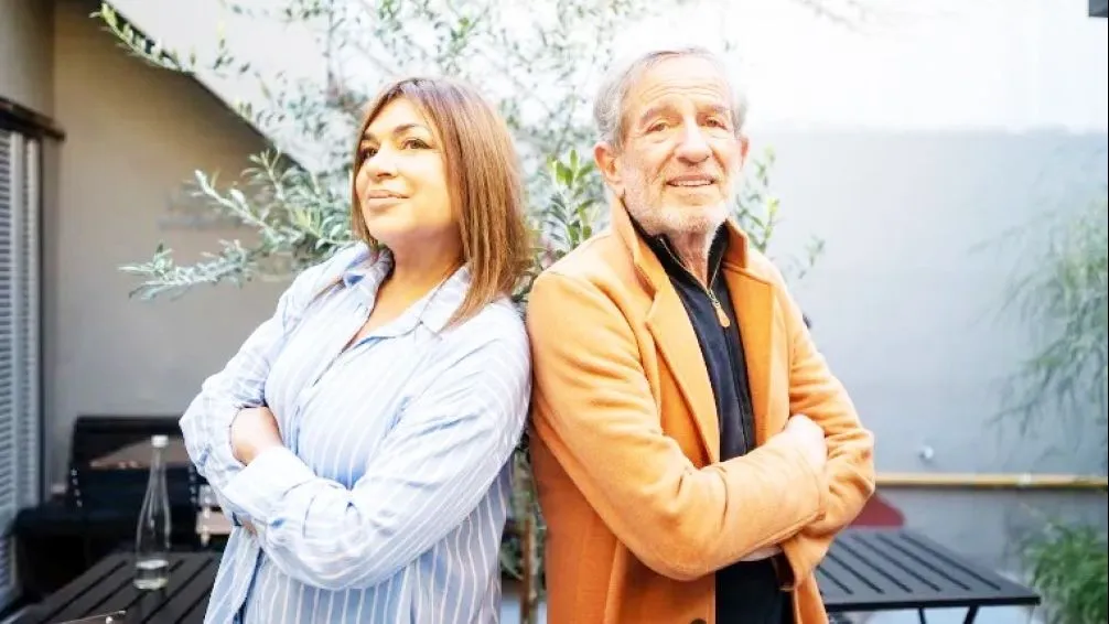 Claribel Medina y  Pablo Alarcón