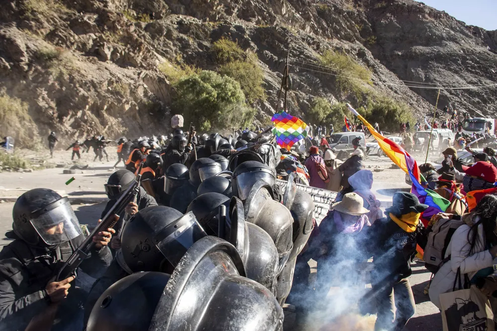 represión jujuy