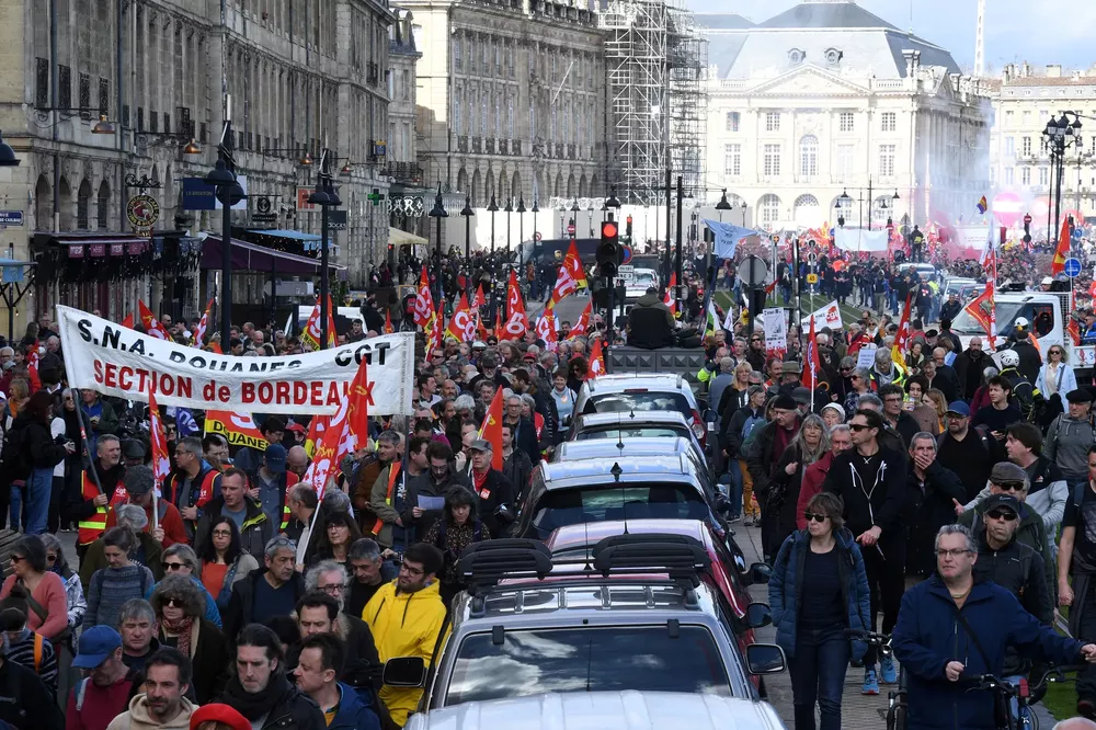 Francia protestas jubilaciones 20230315