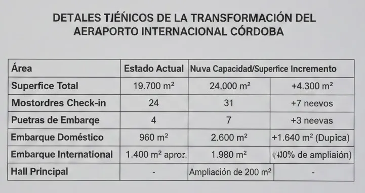 Cuadro Ampliación Aeropuerto Córdoba