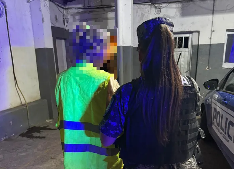 Naranjita cuidacoches detenida 20260208