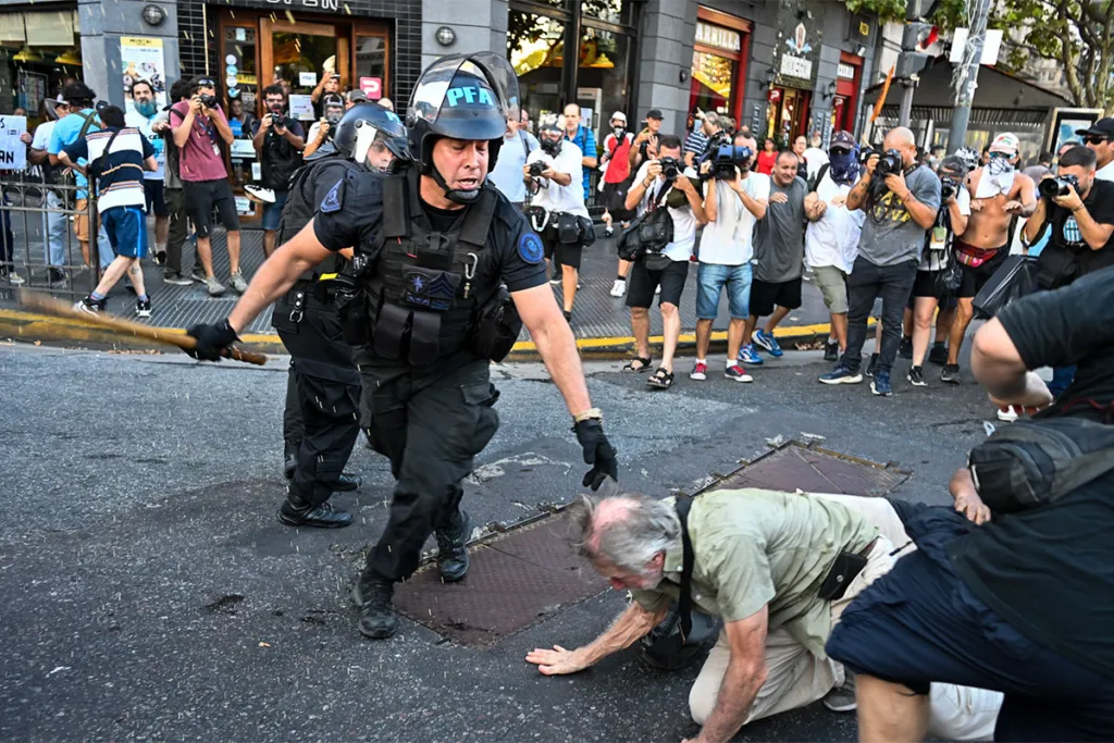 represión