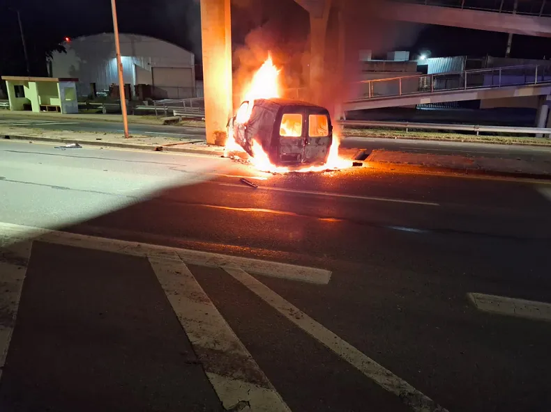 Acc AG Choque incendio Muerto 20251102