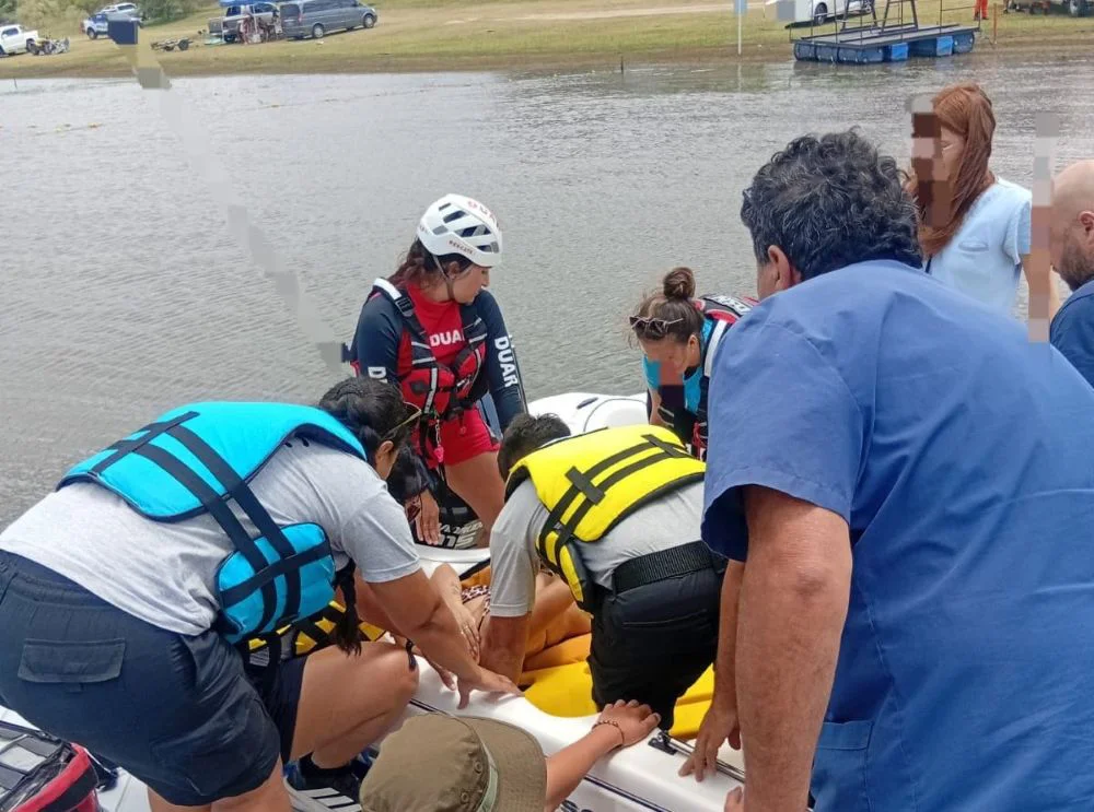 Dique los molinos, rescate DUAR