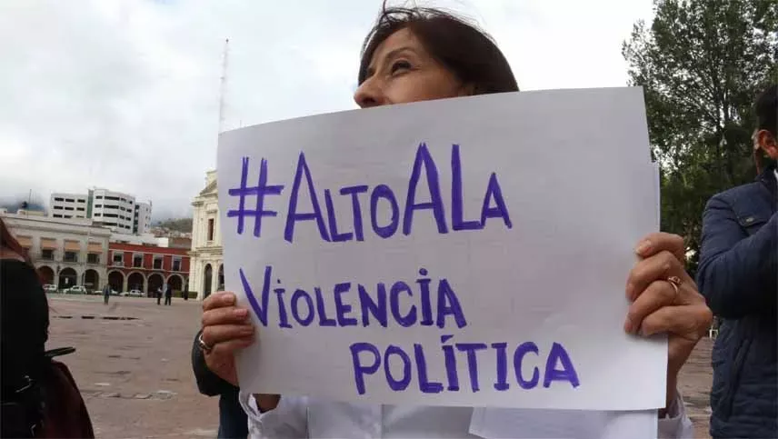 Mujeres violencia política
