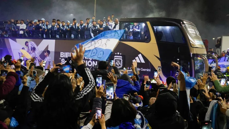 Regreso Llegada Selección Argentina 20260720