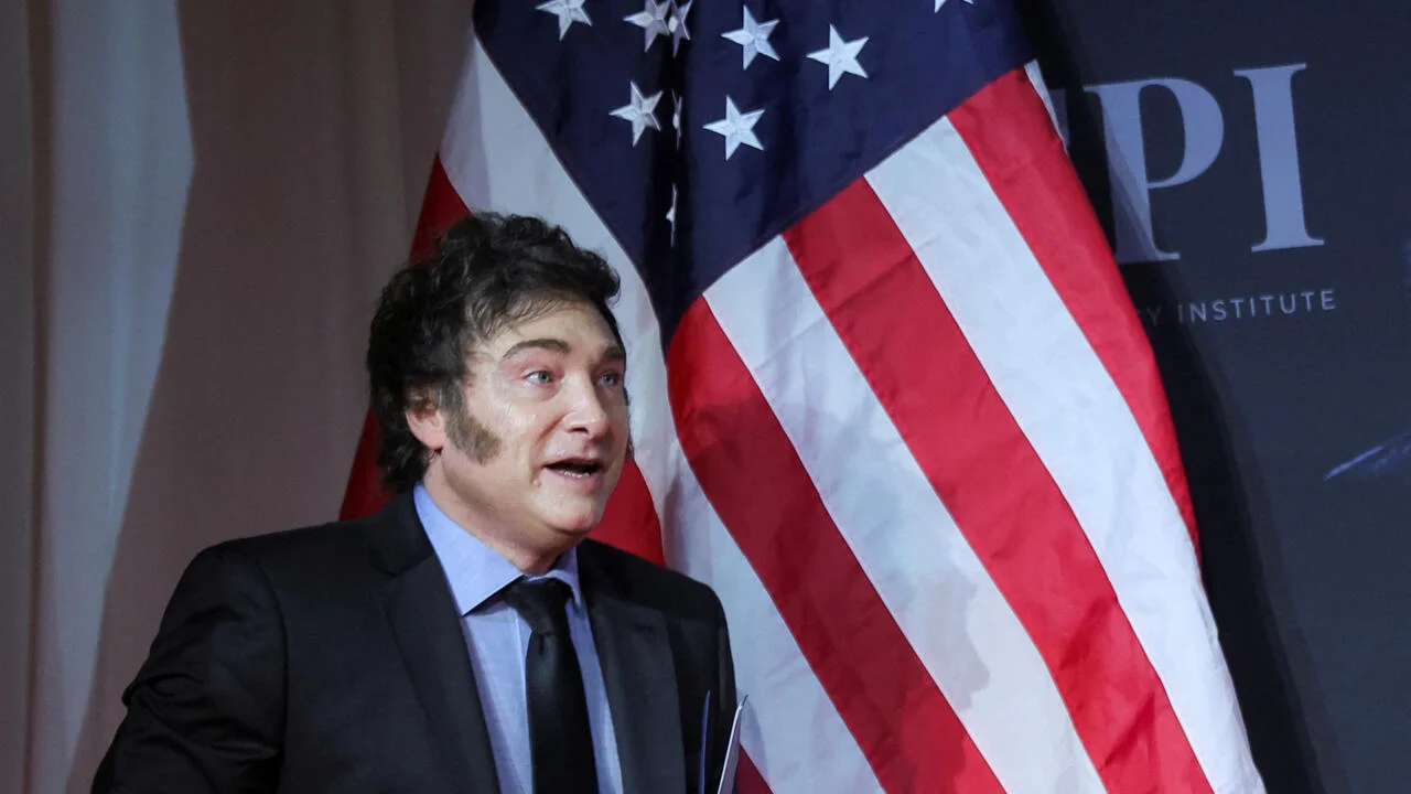 Milei en estados unidos