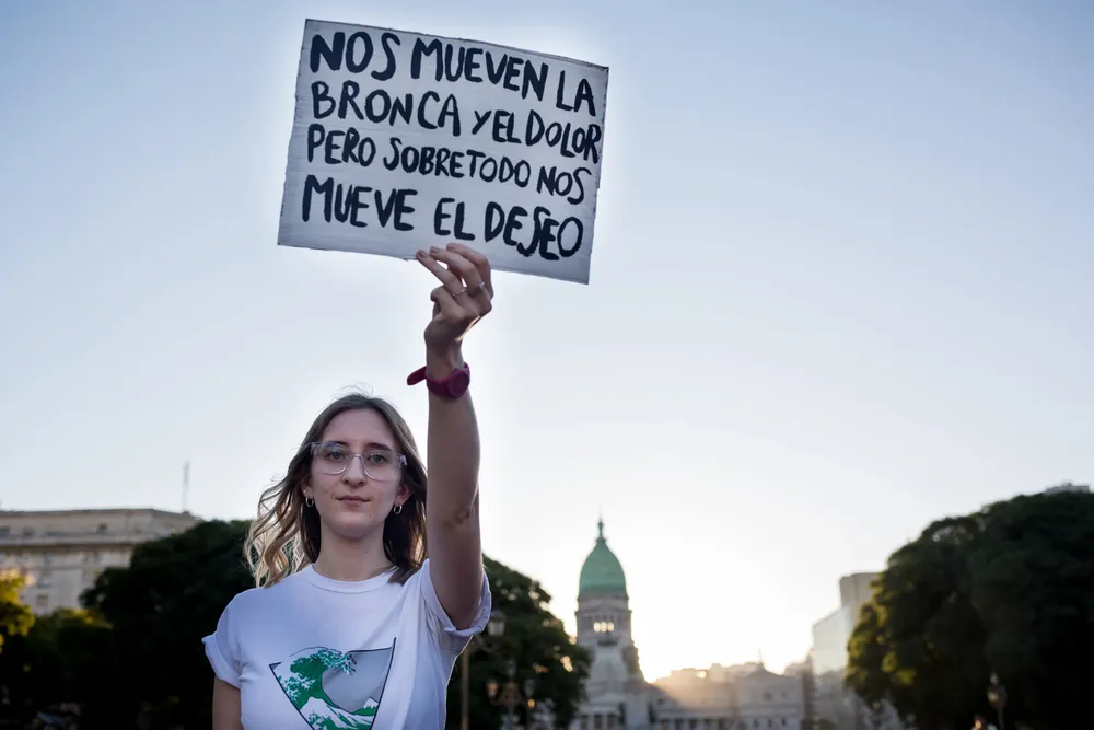 marcha 8 m buenos aires mujer