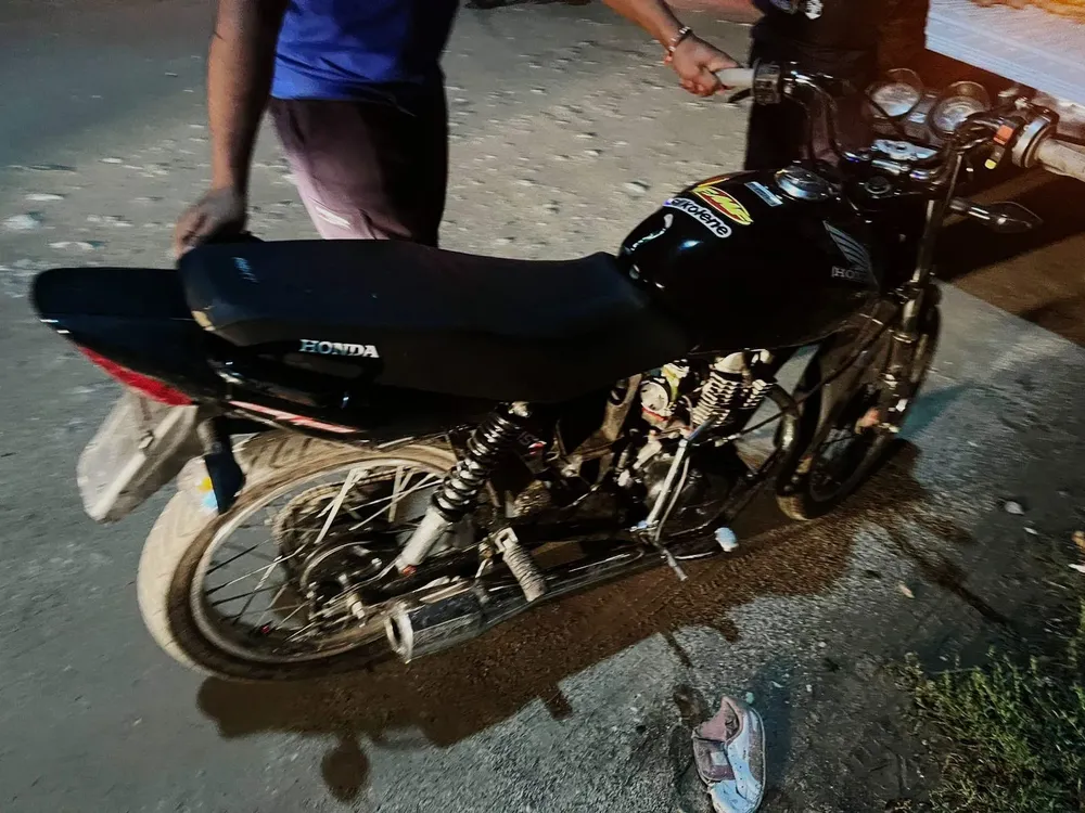 Accidente motocicleta Alta Gracia - Policiales