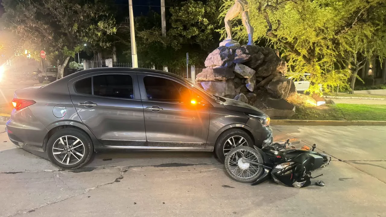 Accidente alta gracia Av Sarmiento