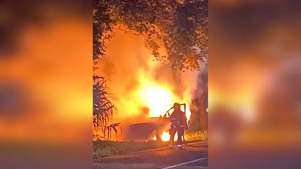 malagueño camioneta incendiada