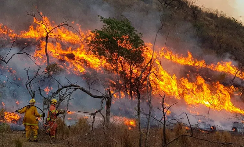 fuego en punilla