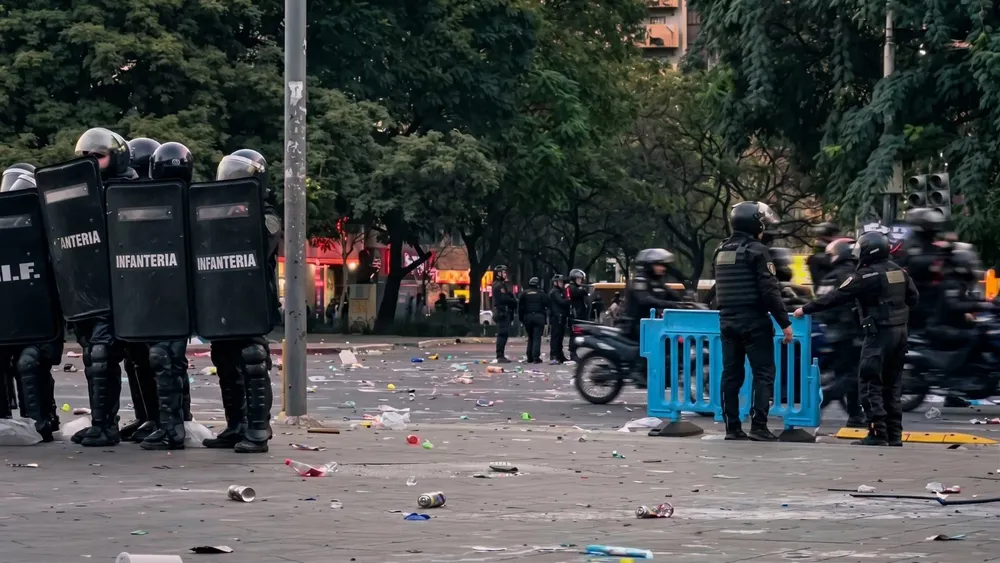 Detenidos festejos Argentina