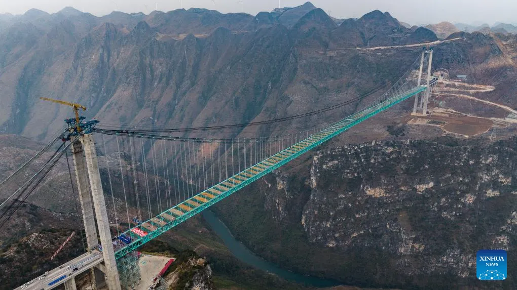 China estructura puente más alto 20250117