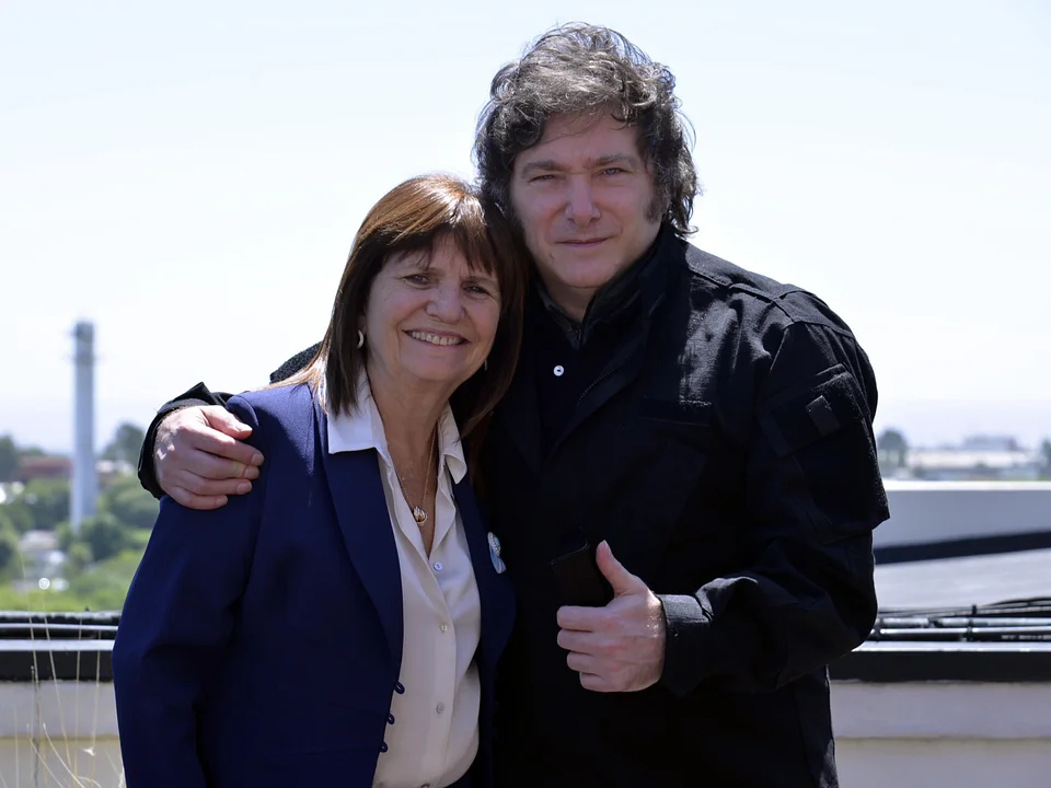 PATRICIA BULLRICH Y JAVIER MILEI