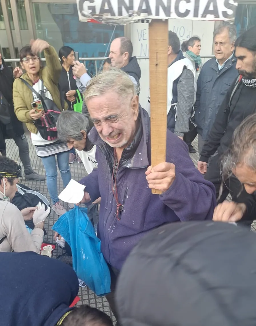 represión a jubilados