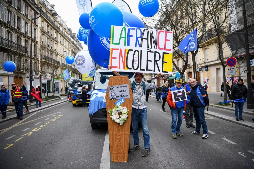 Francia contra la Reforma Previsional 20230328 2