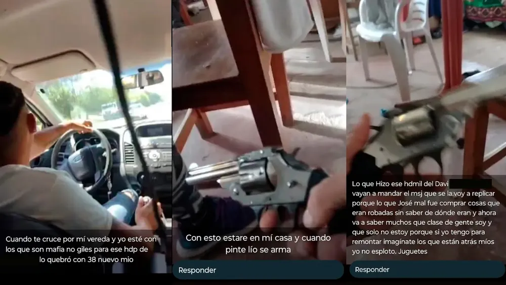  La Marianita, robo y amenaza