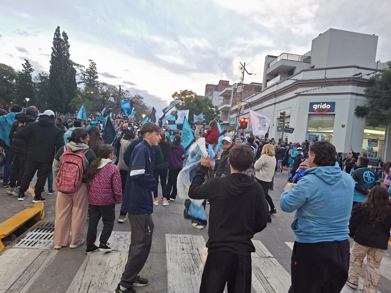 Festejo Belgrano en AG 20260524