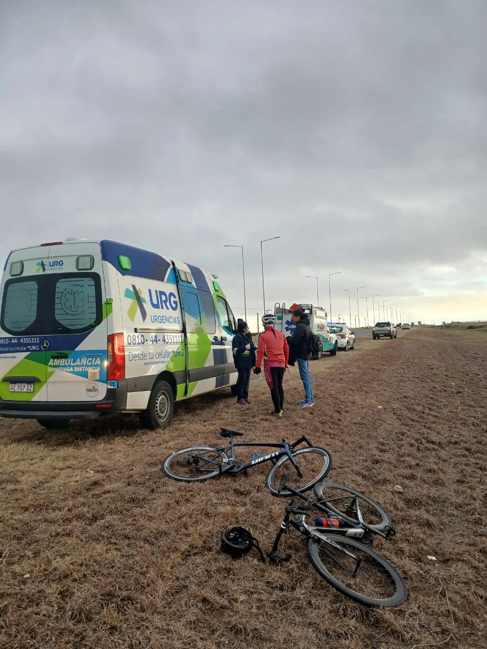 Policiaeles - Ciclista atropellado en Ruta 5