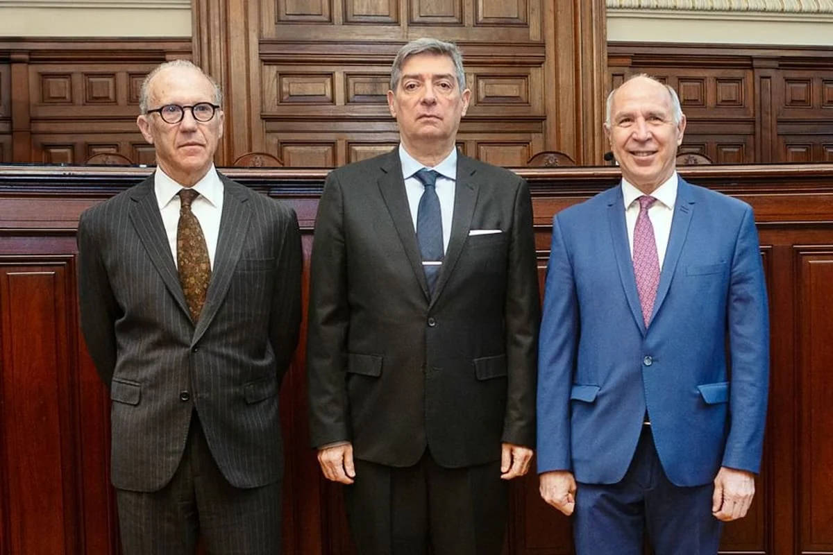 Carlos Rosenkrantz, Horacio Rosatti y Ricardo Lorenzetti