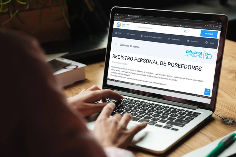 registro de poseedores