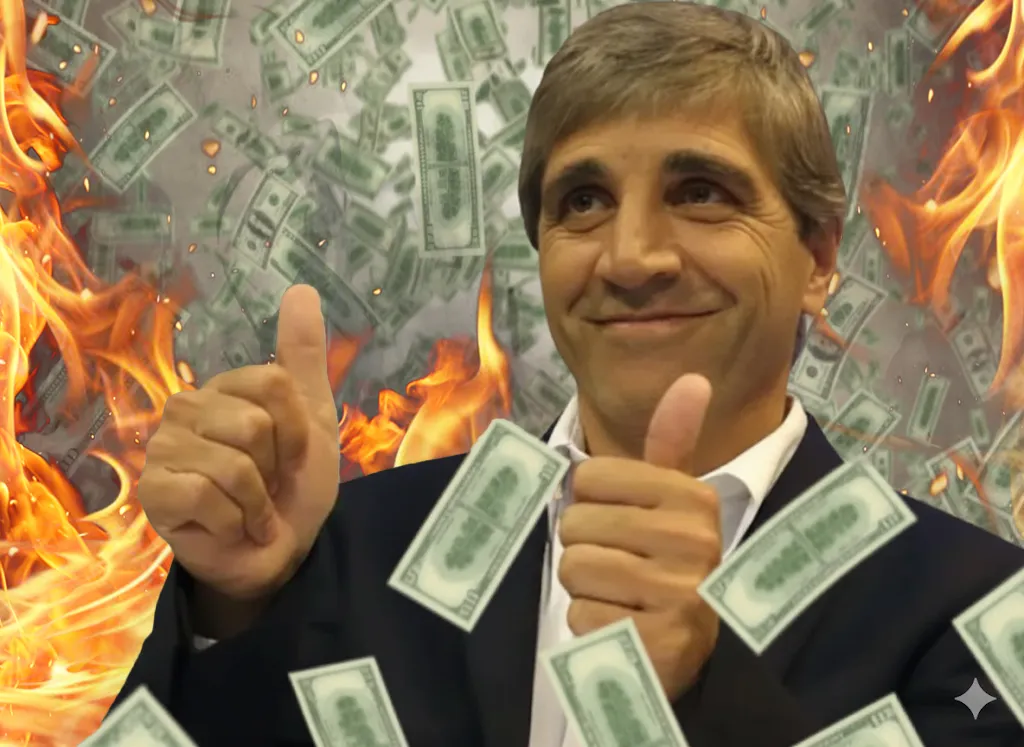 Caputo - quema dolares