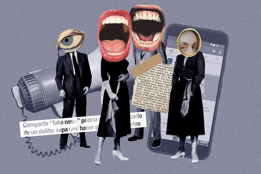 discurso odio fake news Imagen La Tercera