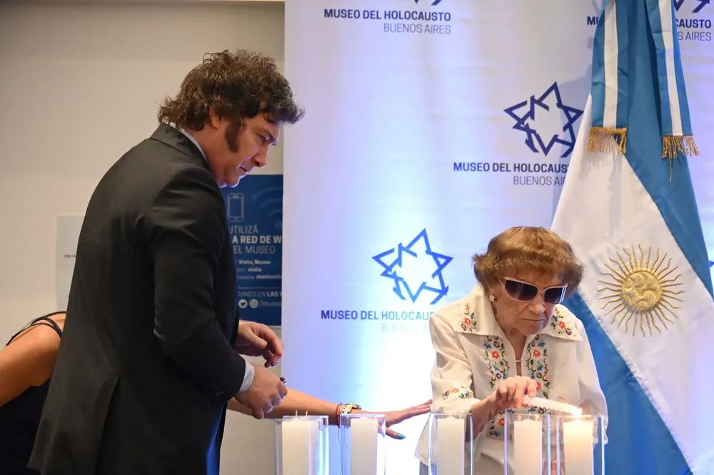 Eva Fono de Rosenthal Javier Milei 20240126