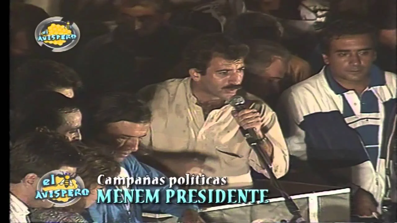 Luis Juez acto Menem Presidente