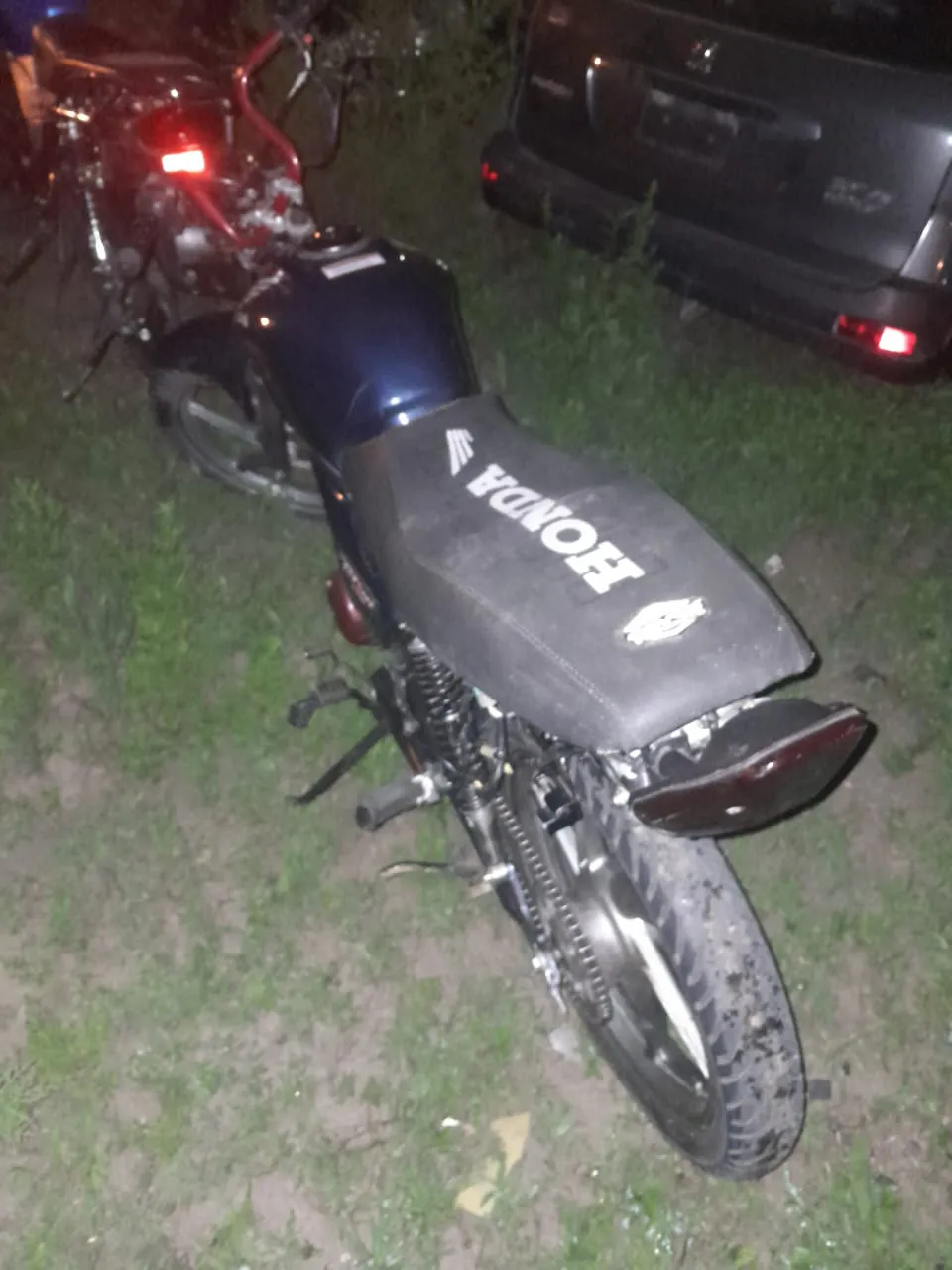 Moto secuestrada huida 20210120