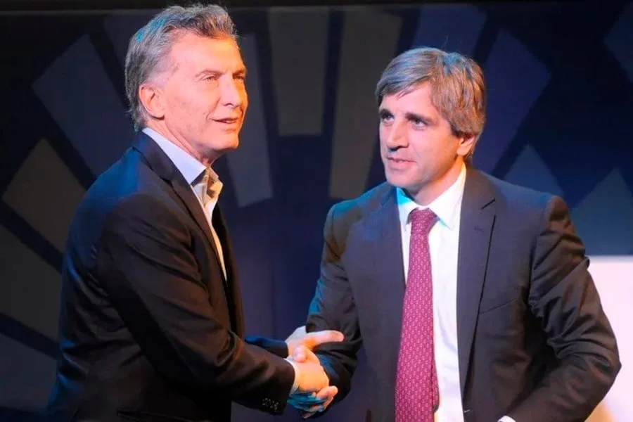 Mauricio Macri, Luis Caputo 2018