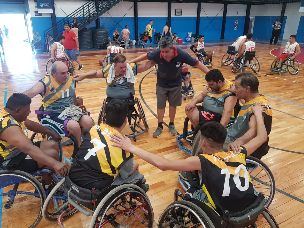 basquet adaptado Foto Municipalidad de Alta Gracia