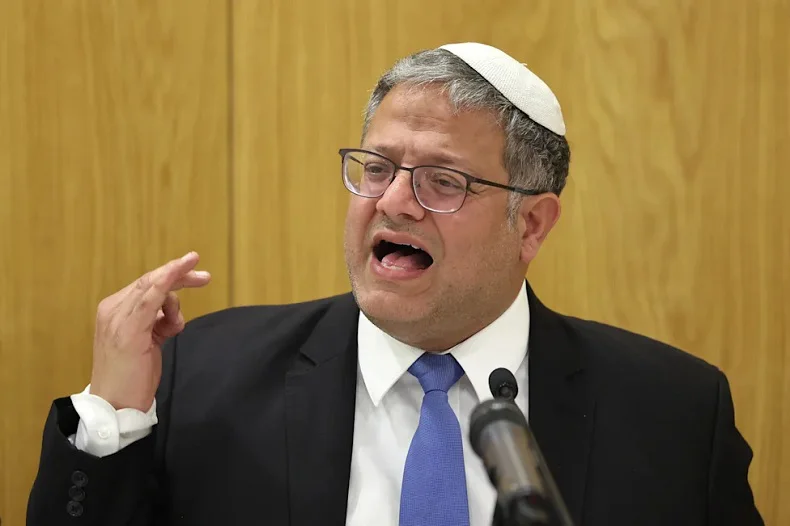 Itamar Ben Gvir + ministro Israel