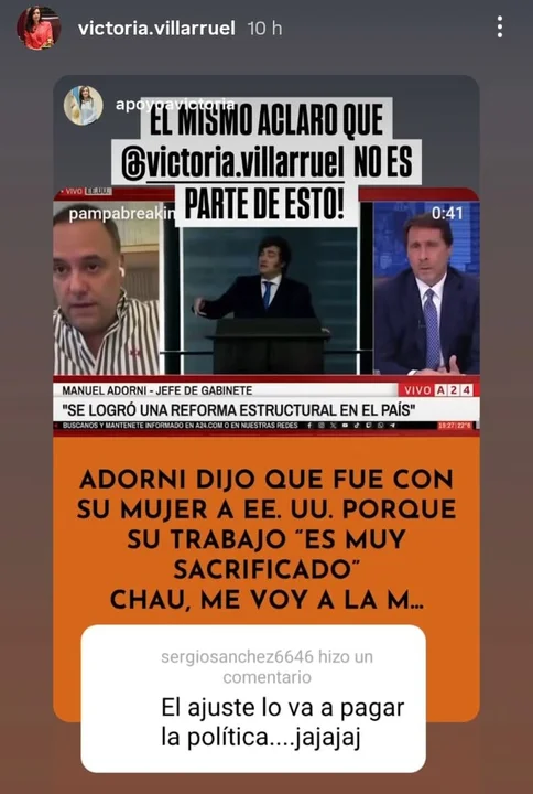Villaruel mesaje adorni