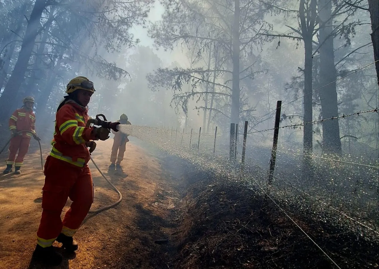 incendio el durazno