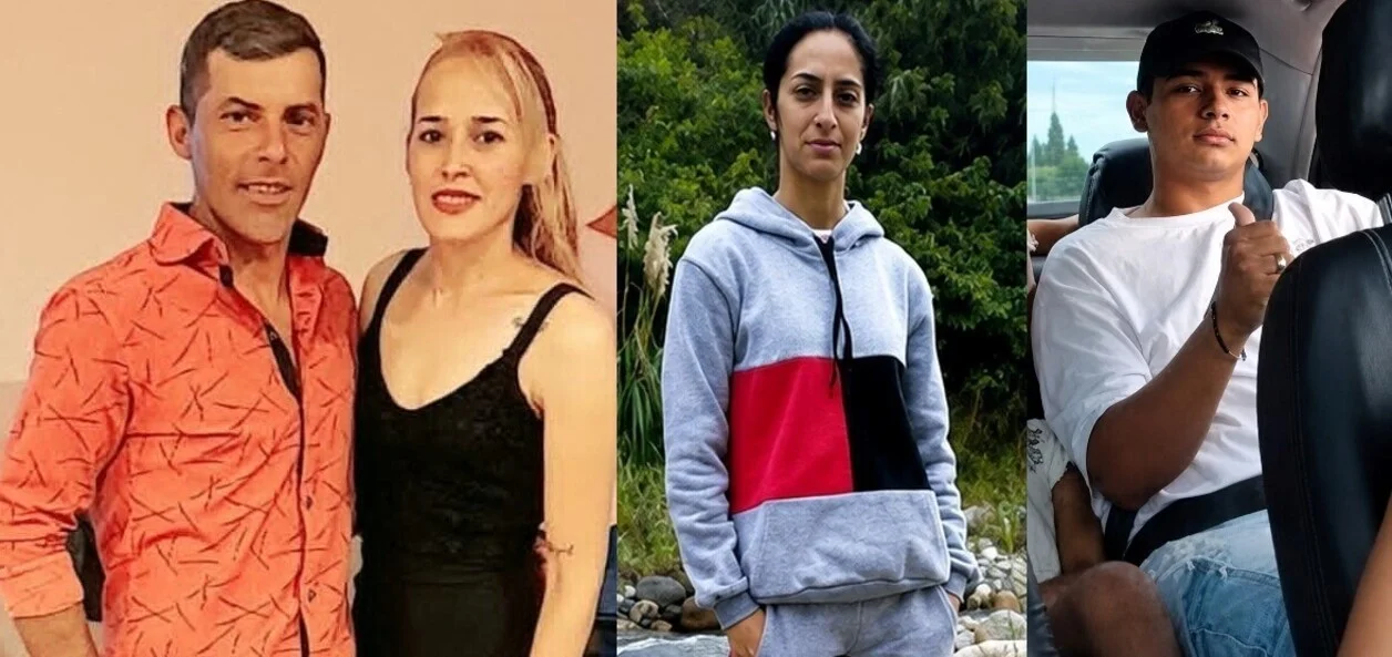 Pablo César (40), su pareja Jessica Garrido (34), su cuñada Yanina Garrido (37) y su concuñado Danilo Díaz (22) murieron en un choque en Alta Gracia