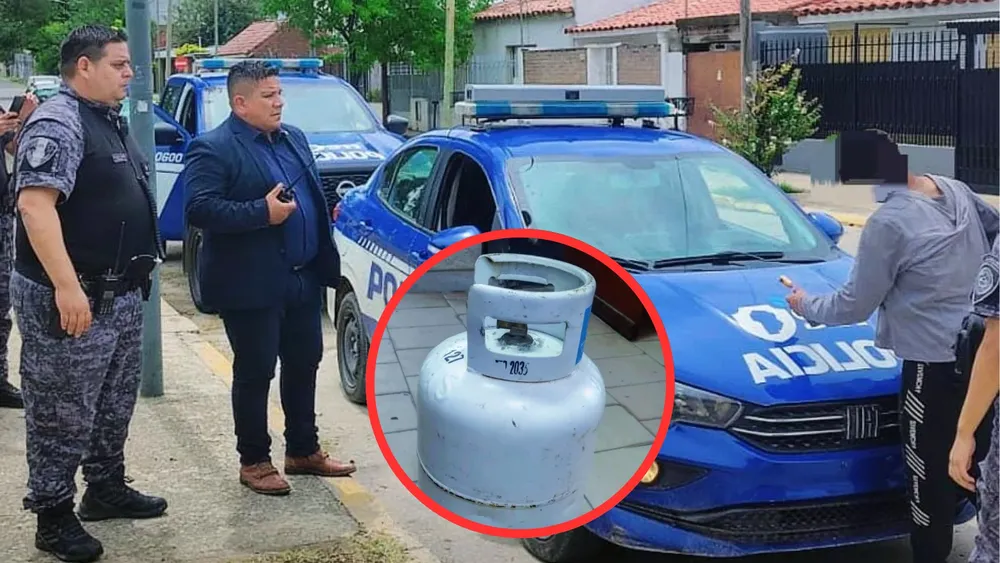 Policiales, robo de garrafas